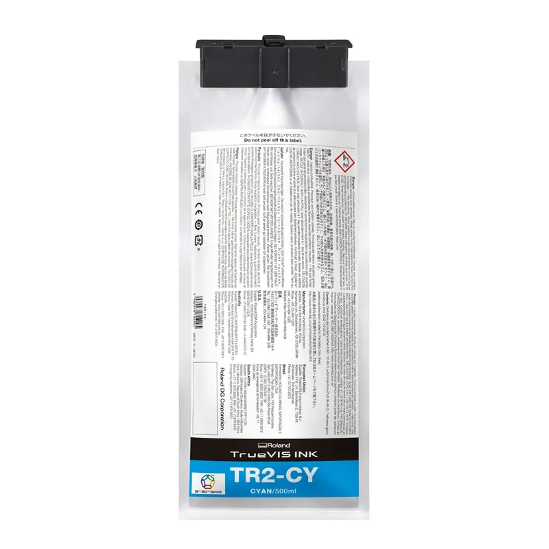 Original TR2 Roland True Vis Cyan ink 500ml