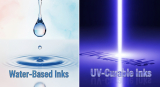 The Impact of Water-Based and UV-Curable Inks on Sustainability and Efficiency